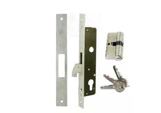 Kampos portálzár, 4cm, 23/85, zárbetét, zárólemez, ANBO 1340H